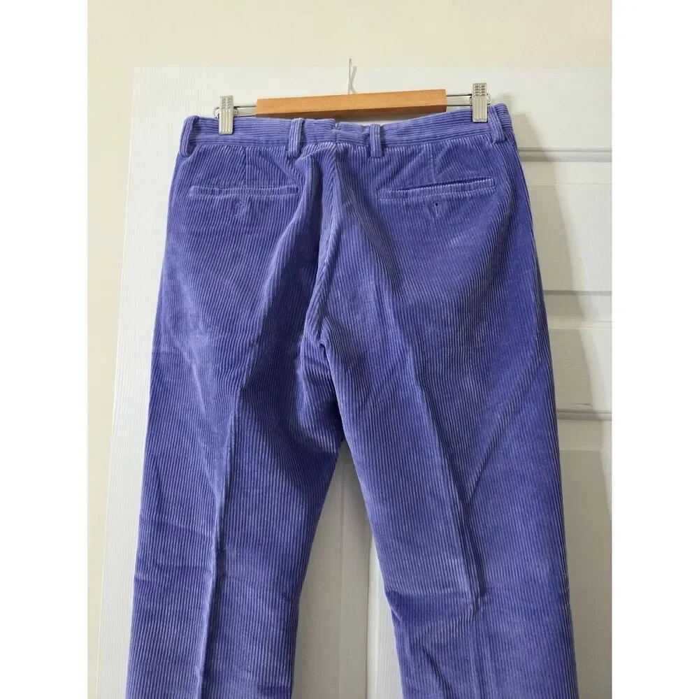 SID MASHBURN Field Pant Lavender Corduroy 31/32 $295